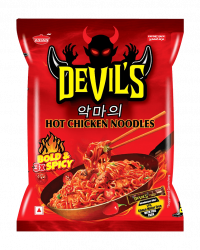 Devils 3x Bold & Spicy Hot Chicken Noodles 100G