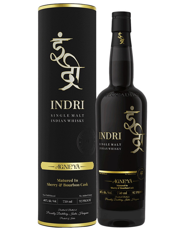 Indri Agneya Single Malt Indian Whisky 700ML