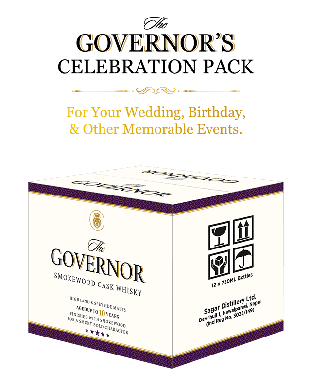 The Governor Whisky Celebration Pack 750ML x 12 Bottles (Rs. 6,300 OFF)