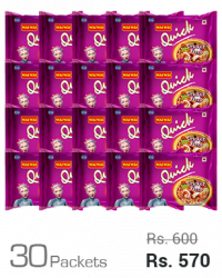 Wai Wai Quick Chicken Pizza Instant Noodles 60G x 30 Packets