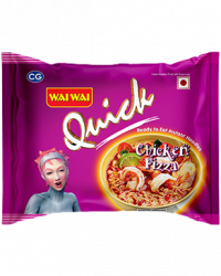 Wai Wai Quick Chicken Pizza Instant Noodles 60G