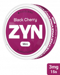 ZYN Nicotine Pouch Black Cherry 3mg