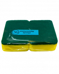Chaa Scrub Pad + Sponge Dual 2's