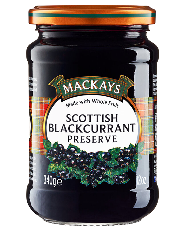 Mackays Scottish Blackcurrant Preserve 340G