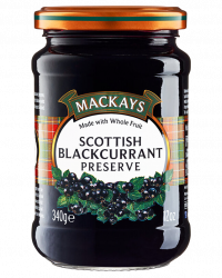 Mackays Scottish Blackcurrant Preserve 340G