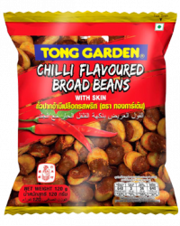 Tong Garden Chilli Flavoured Broad Beans With Skin 120G