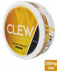 CLEW Nicotine Pouch Golden Tobacco 20mg