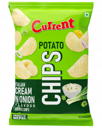Current Potato Chips Italian Cream & Onion 45G