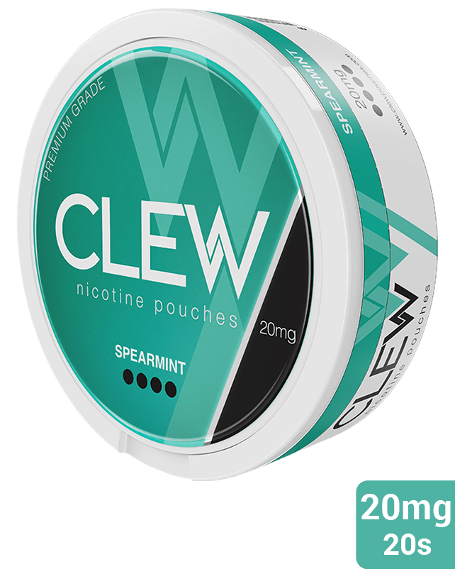 CLEW Nicotine Pouch Spearmint 20mg CLEW Nicotine Pouch Spearmint 20mg