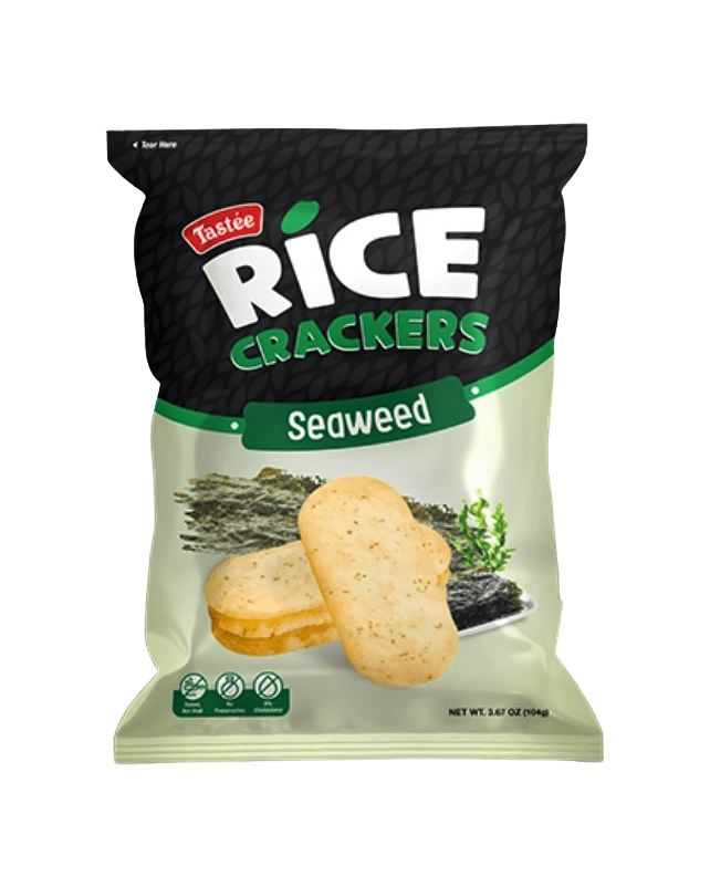 Tastee Rice Crackers Seaweed 69.5G Tastee Rice Crackers Seaweed 69.5G