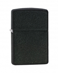 Zippo Regular Black Crackle Lighter