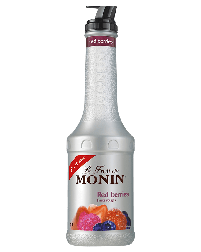 Monin Red Berries Fruit Puree 1L