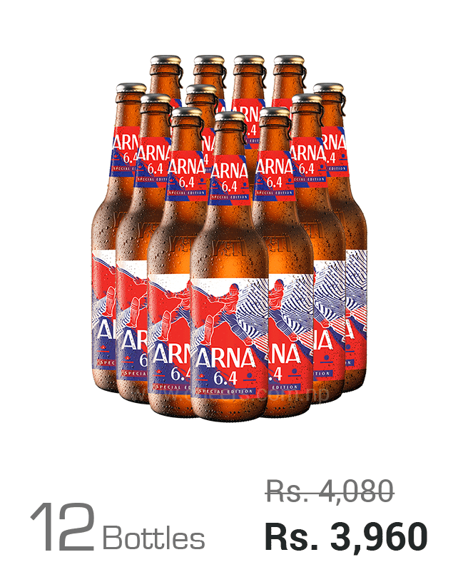 Arna 6.4 Special Edition 650ML x 12 Bottles Arna 6.4 Special Edition 650ML x 12 Bottles