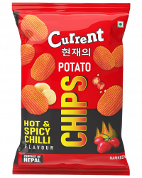 Current Potato Chips Hot & Spicy Chilli 45G