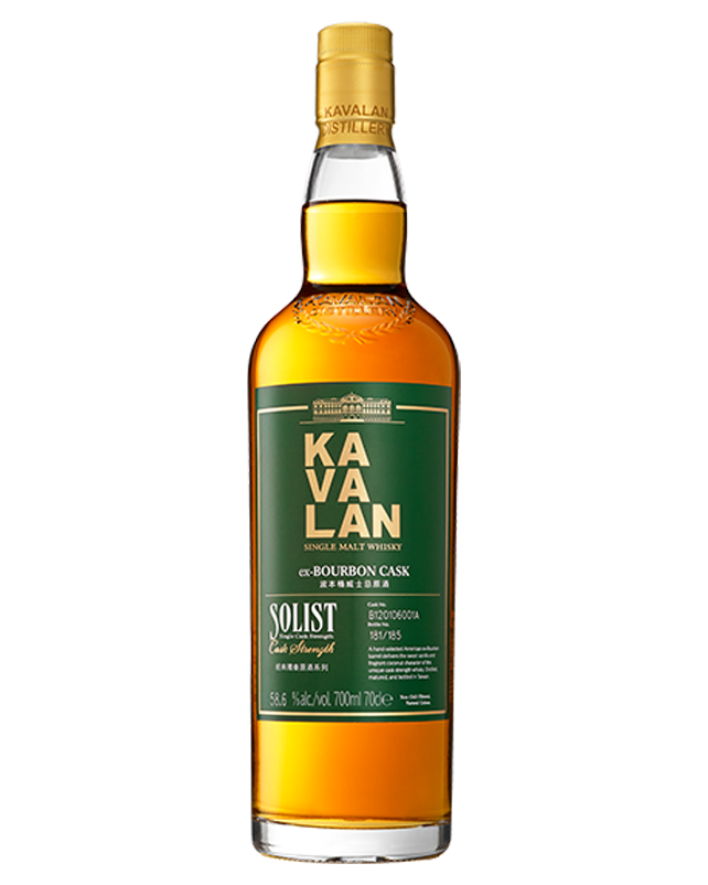 Kavalan Solist Ex-Bourbon Single Cask Strength 700ML