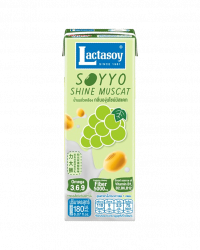 Lactasoy Soyyo Grape Shine Muscat Soymilk 180ML