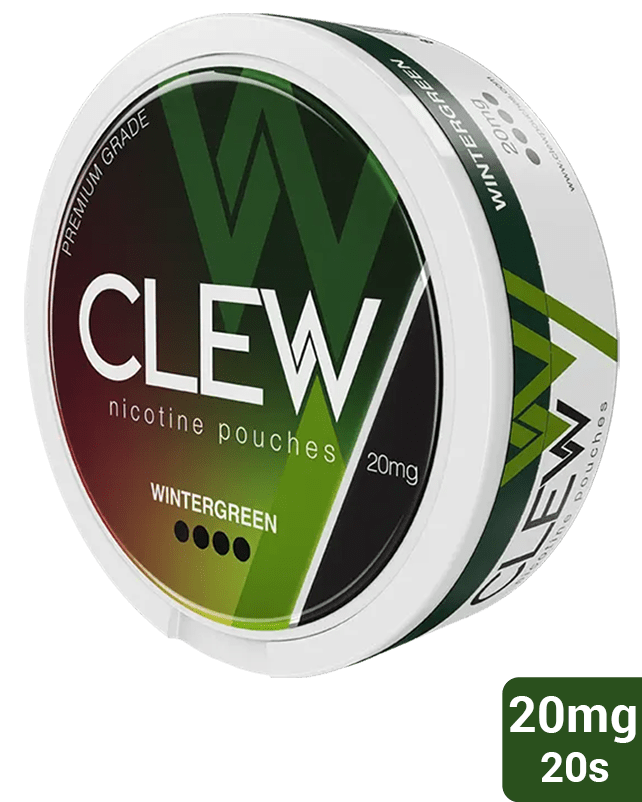 CLEW Nicotine Pouch Wintergreen 20mg