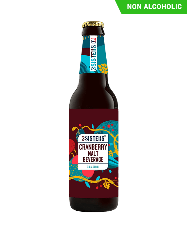 3 Sisters Cranberry Malt Beverage 330ML