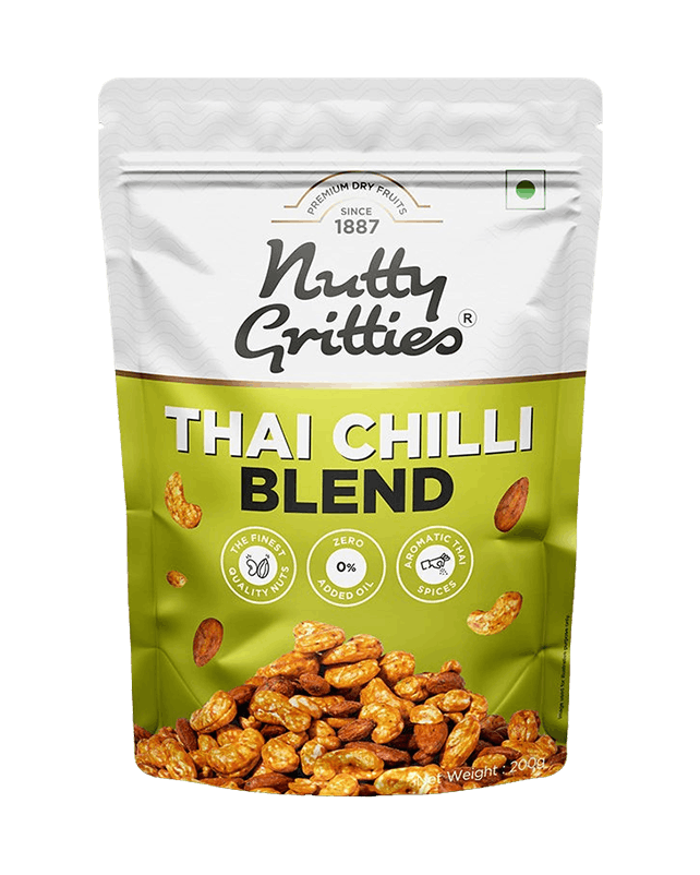 Nutty Gritties Thai Chilli Blend Nuts 200G