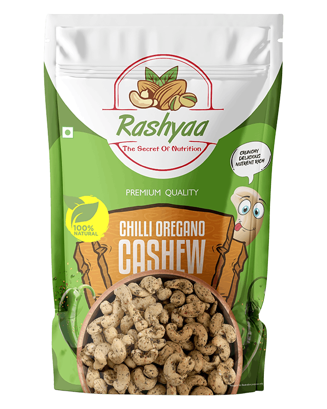 Rashyaa Cashew Chilly Oregano 185G