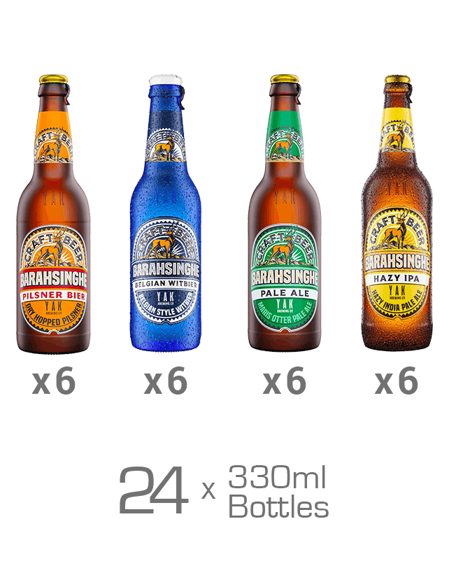 Barahsinghe Craft 330ML Assorted - Pilsner, Belgian, Pale Ale, Hazy IPA