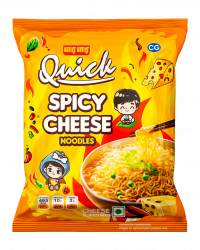 Wai Wai Quick Spicy Cheese Flavoured Noodles 100G
