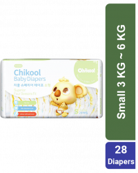 Chikool Superior Baby Tape Diaper Small 28's