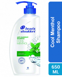 Head & Shoulders Cool Menthol Shampoo 650ML