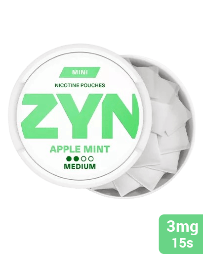 ZYN Nicotine Pouch Apple Mint Medium 15's ZYN Nicotine Pouch Apple Mint Medium 15's