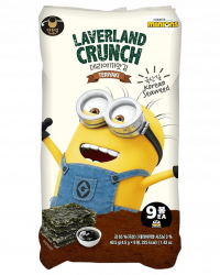 Laverland Crunch Teriyaki Seaweed 40.5G (4.5G x 9's)