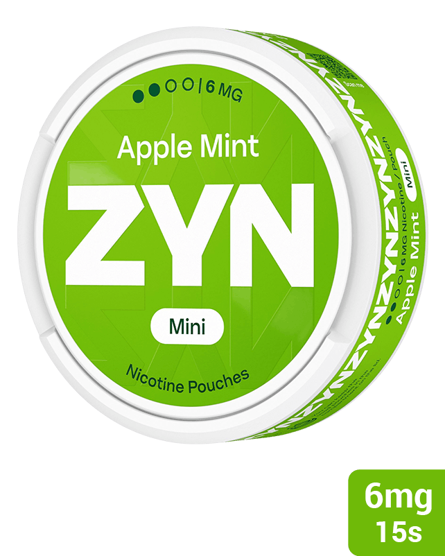 ZYN Nicotine Pouch Apple Mint 6mg