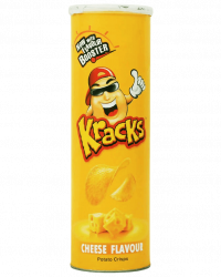Kracks Potato Crisps Cheese 110G