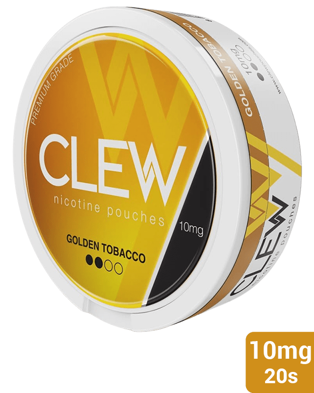 CLEW Nicotine Pouch Golden Tobacco 10mg