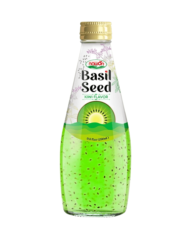 Nawon Basil Seed Kiwi Beverage 290ML