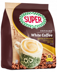 Super White Coffee 2-in-1 Coffee & Creamer 375G (25G x 15's)