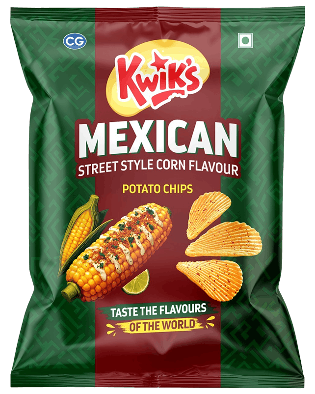 Kwik's Mexican Potato Chips 41G