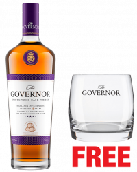 The Governor Smokewood Cask 750ML + 1 Glass Free
