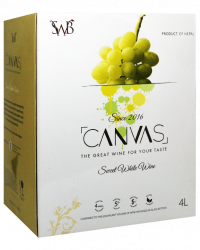 Canvas Sweet White 4L Box