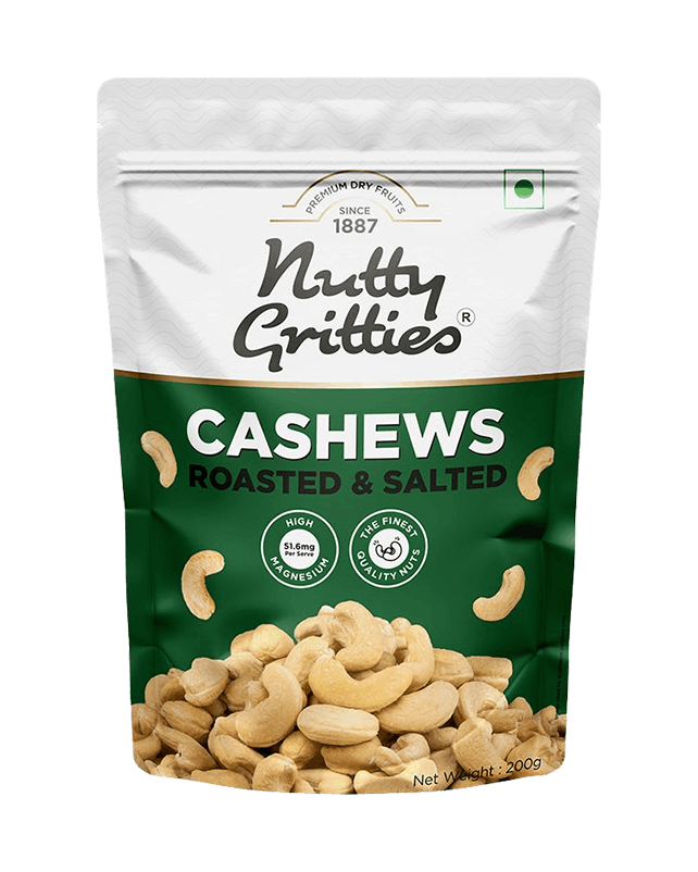 Nutty Gritties Cashews Roasted & Salted 200G