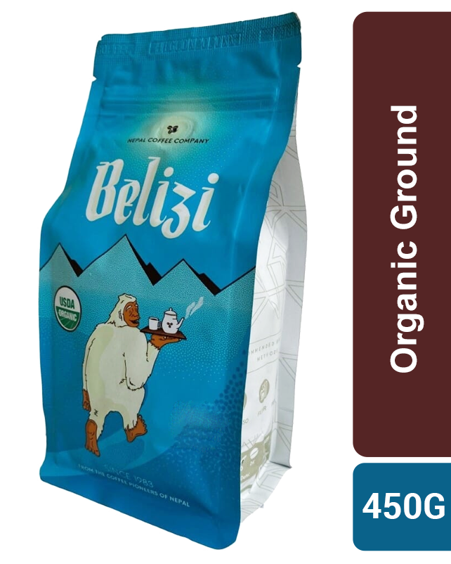 Belizi Organic Ground Coffee 450G Belizi Organic Ground Coffee 450G