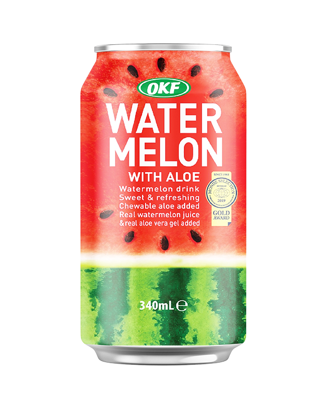 OKF Watermelon With Aloe Drink 340ML