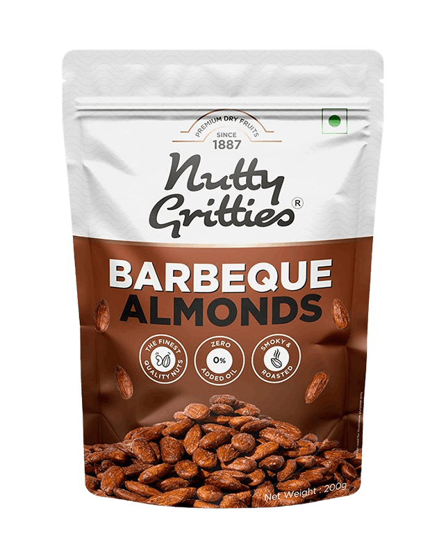 Nutty Gritties Barbeque Almonds 200G