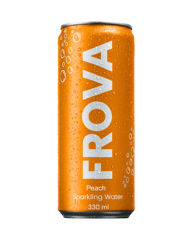 Frova Peach Sparkling Water 330ML