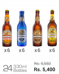 Barahsinghe Craft 330ML Assorted- Pilsner, Belgian, Dunkelweizen, Hazy IPA