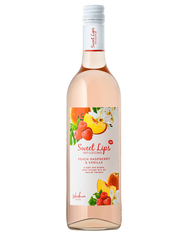 Sweet Lips Infusions Peach Raspberry & Vanilla 750ML Sweet Lips Infusions Peach Raspberry & Vanilla 750ML