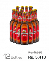 Barahsinghe Red Fruit Beer Cherry 650ML x 12 Bottles