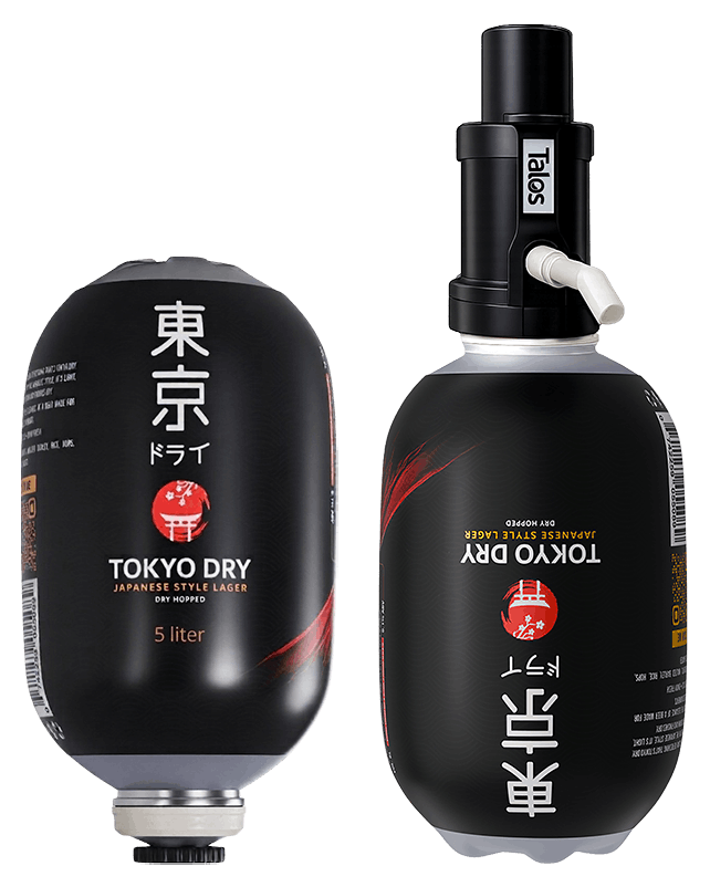 Tokyo Dry Keg 5L (Pump Dispenser Sold Separately)