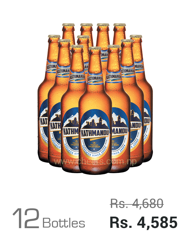 Kathmandu Premium Lager 650ML x 12 Bottles Kathmandu Premium Lager 650ML x 12 Bottles