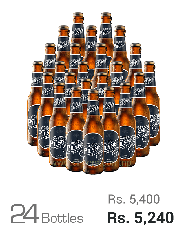 YB Pilsner Premium Craft 330ML x 24 Bottles